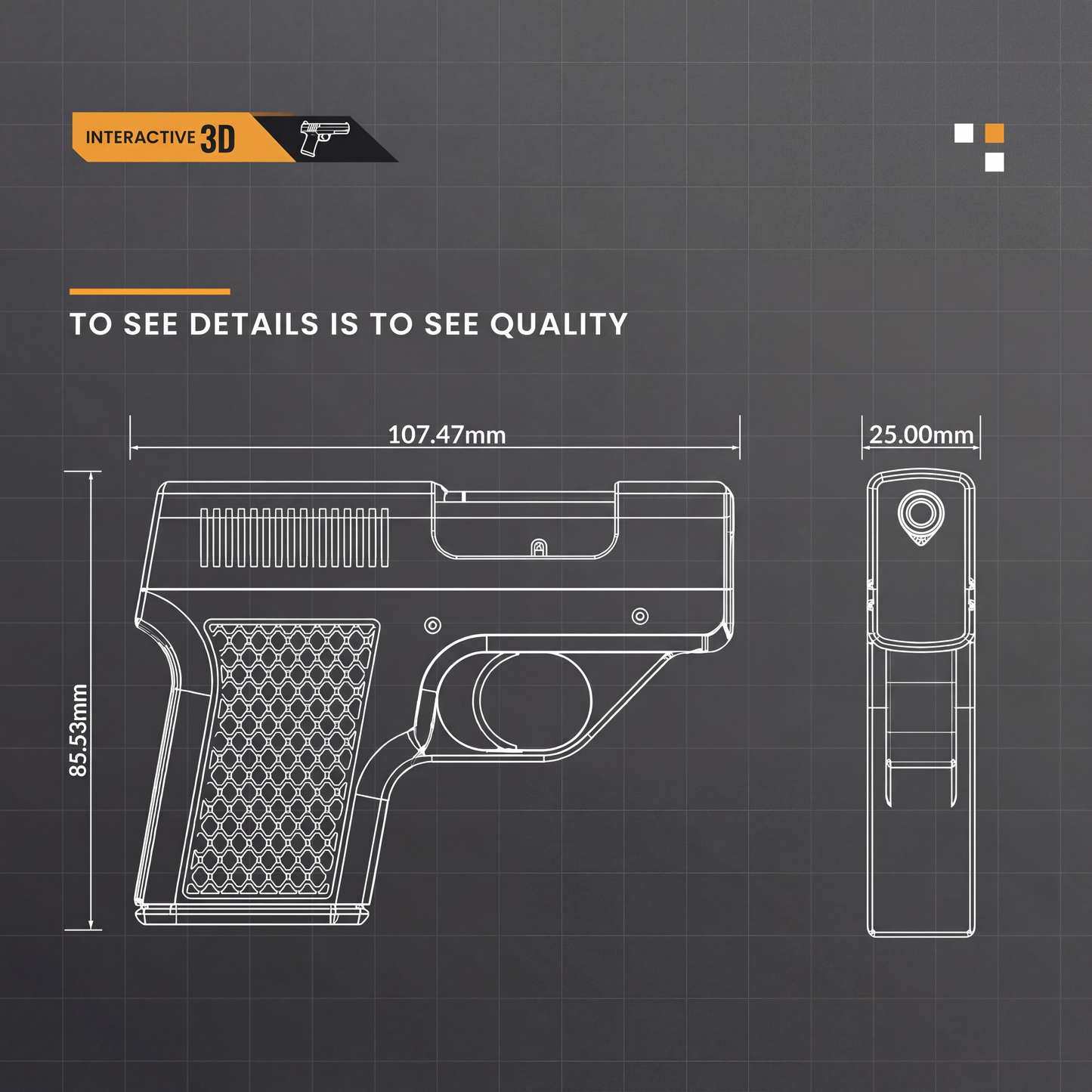 Premium Torch Lighter - Çakmak + Kılıf + 3 Adet Şarjör