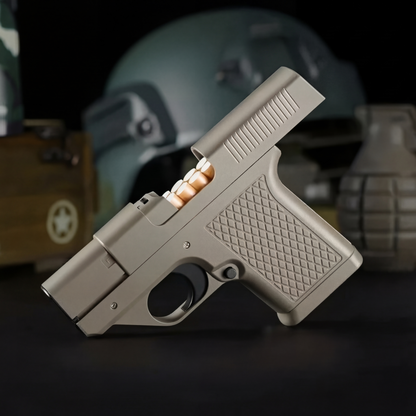 Premium Torch Lighter - Çakmak + Kılıf + 3 Adet Şarjör